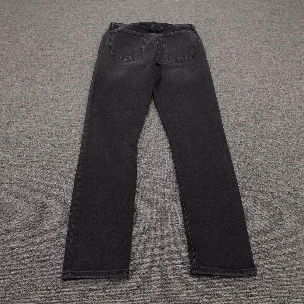 AGOLDE Nico Jeans Womens 27 Black Wash High Rise Slim Straight 27x28 Denim
